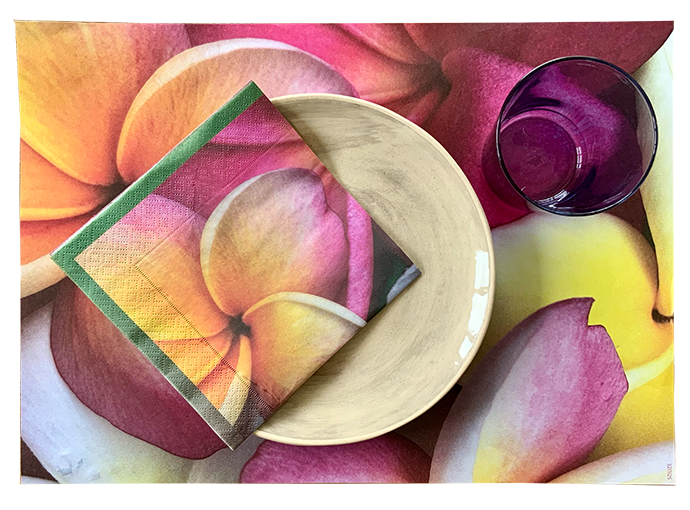 Papierservietten - Frangipani