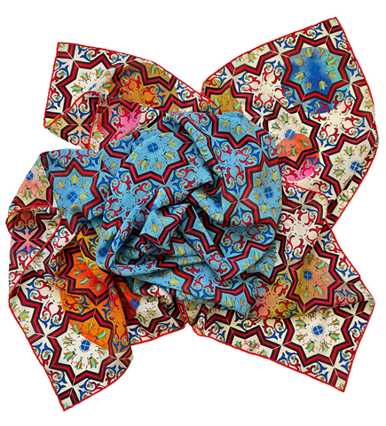 (A) Carré maxi - Porto Blue