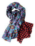 (A) Langschal Cashmere Trio Candy