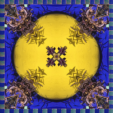 Carré maxi - Majorelle Sonnengelb 130